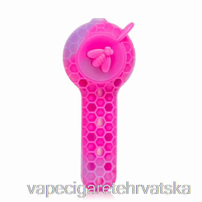 Vape Hrvatska Stratus 2-u-1 Silikonska žlica Bubblegum (magenta / Ljubičasta)